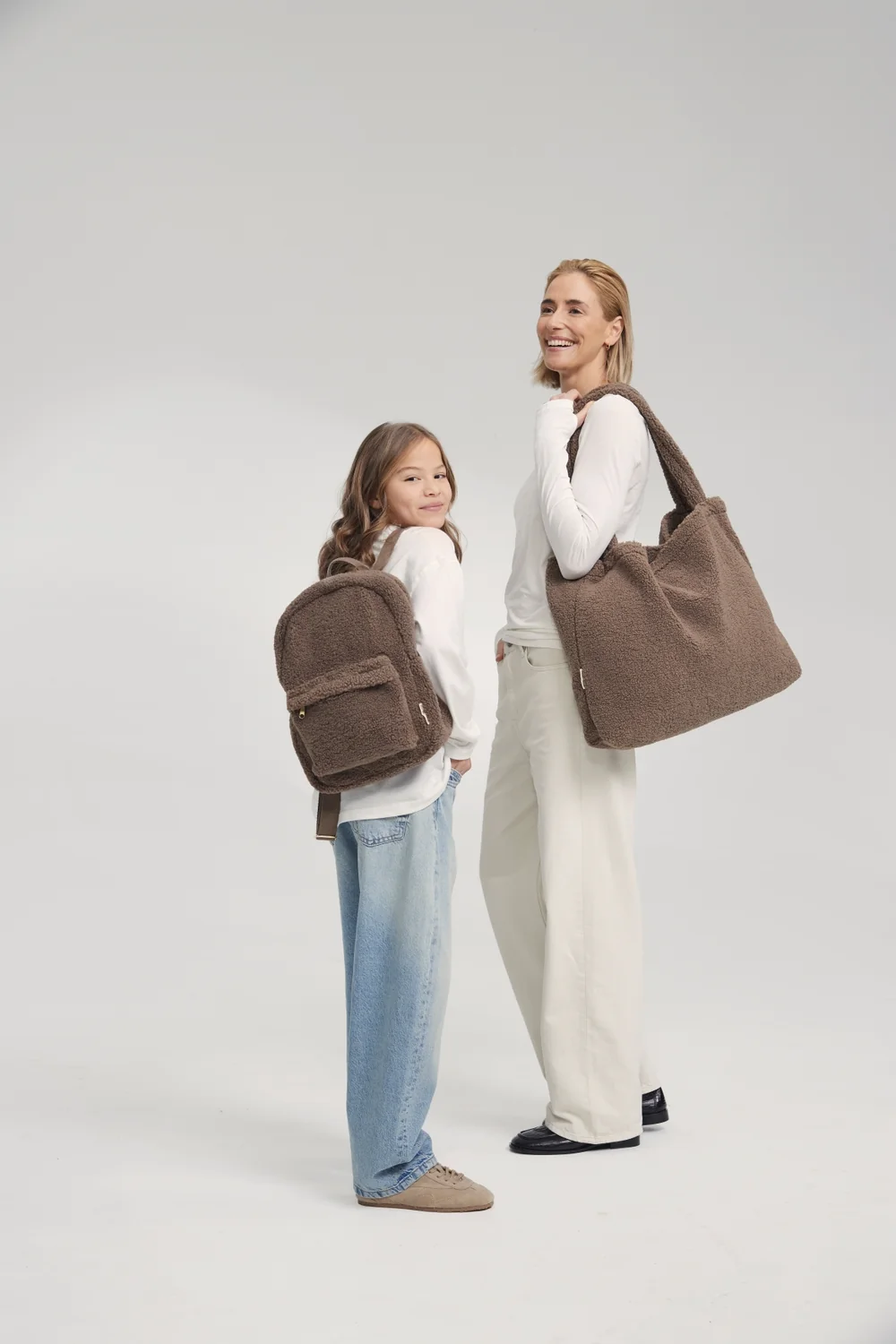 Teddy Mom Bag | Brown