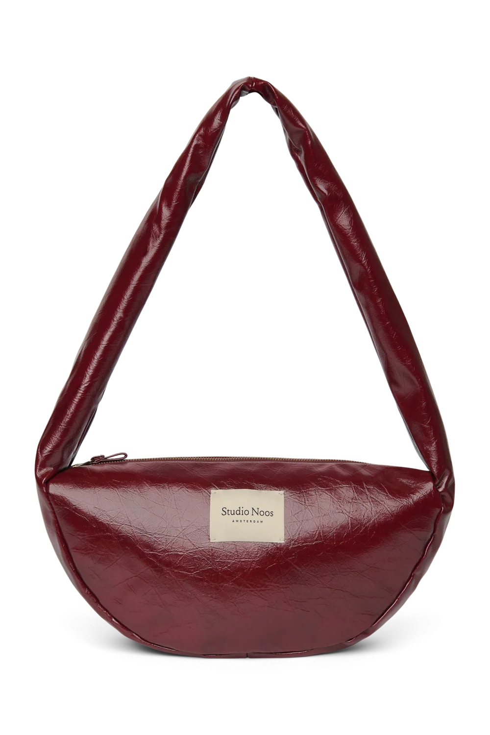 Vegan Leather Mini Cross Body Bag | Burgundy