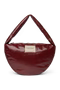 Vegan Leather Cross Body Bag | Burgundy