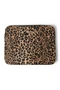 Cotton Laptop Sleeve 15 Inch | Brown Leopard