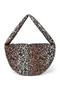 Soft Cotton Cross Body Bag | Hazel Leopard