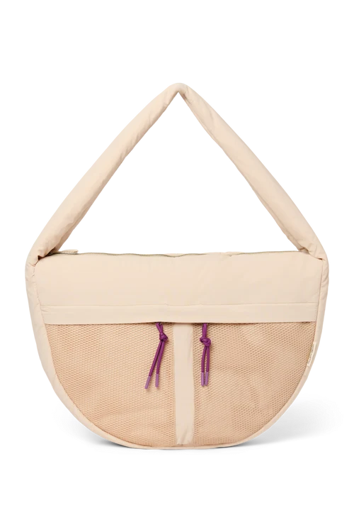 Patchwork Cross Body Bag | Oatmeal