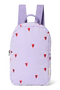 Puffy Mini Backpack | Purple Hearts
