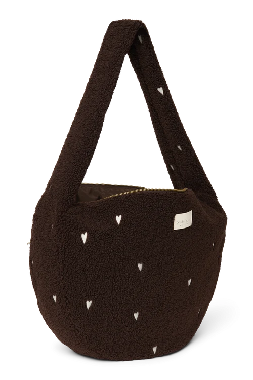 Teddy Cross Body Bag | Chocolate Hearts