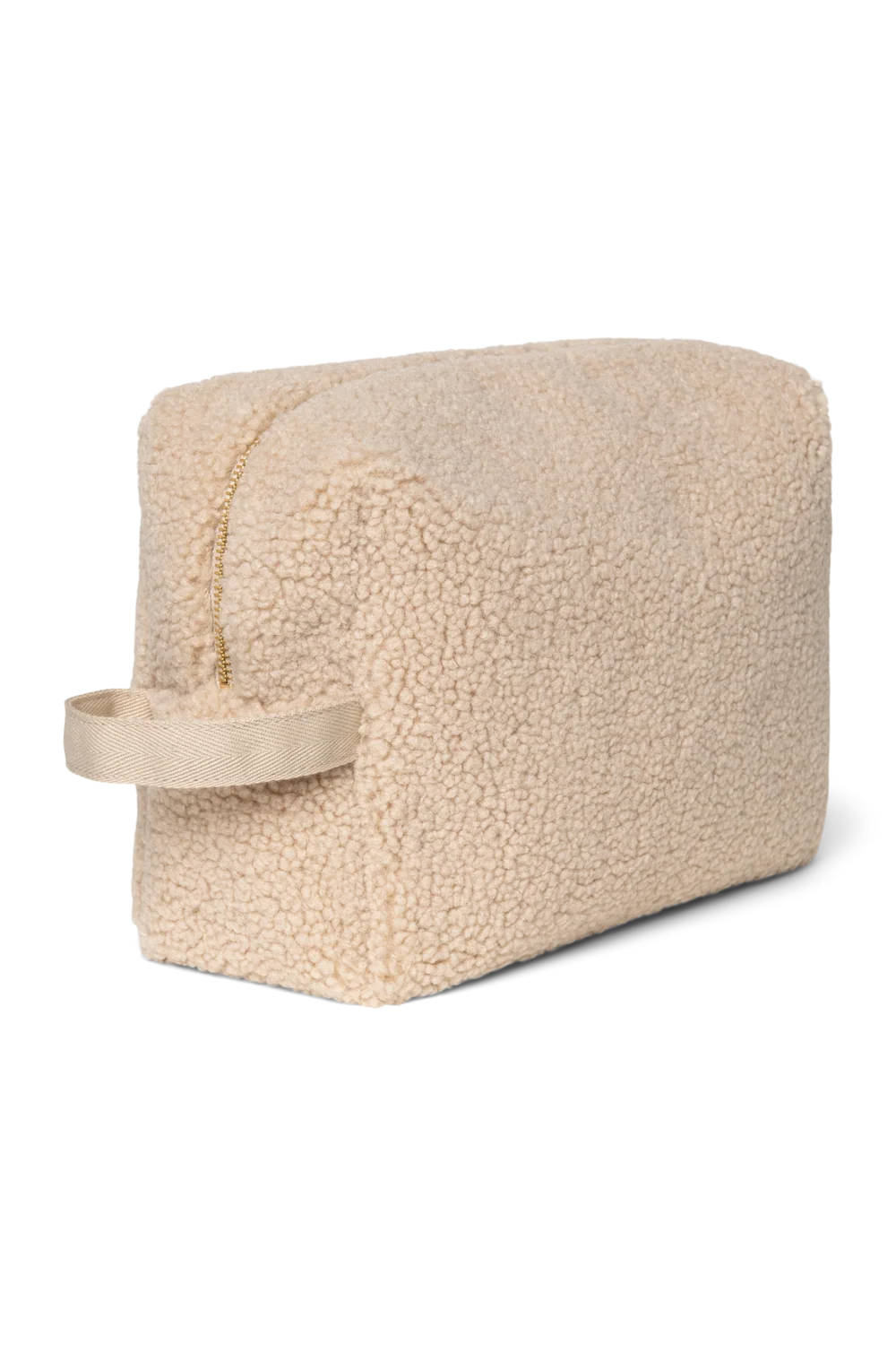 Teddy Toiletry Bag | Ecru