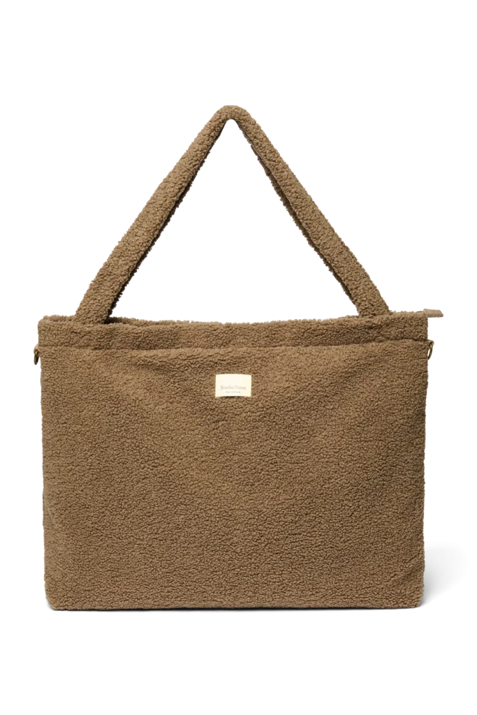 Teddy Diaper Bag | Brown