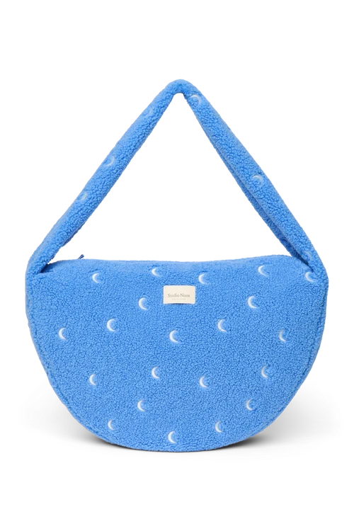 Teddy Cross Body Bag | Light Blue Moon