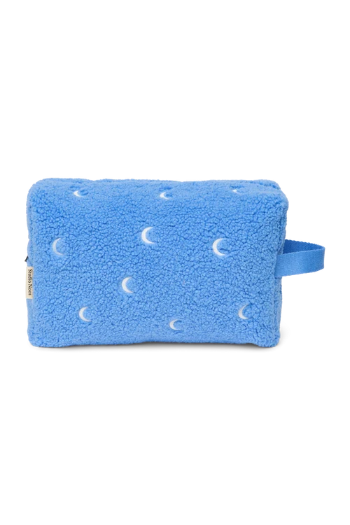 Teddy Toiletry Bag | Light Blue Moon