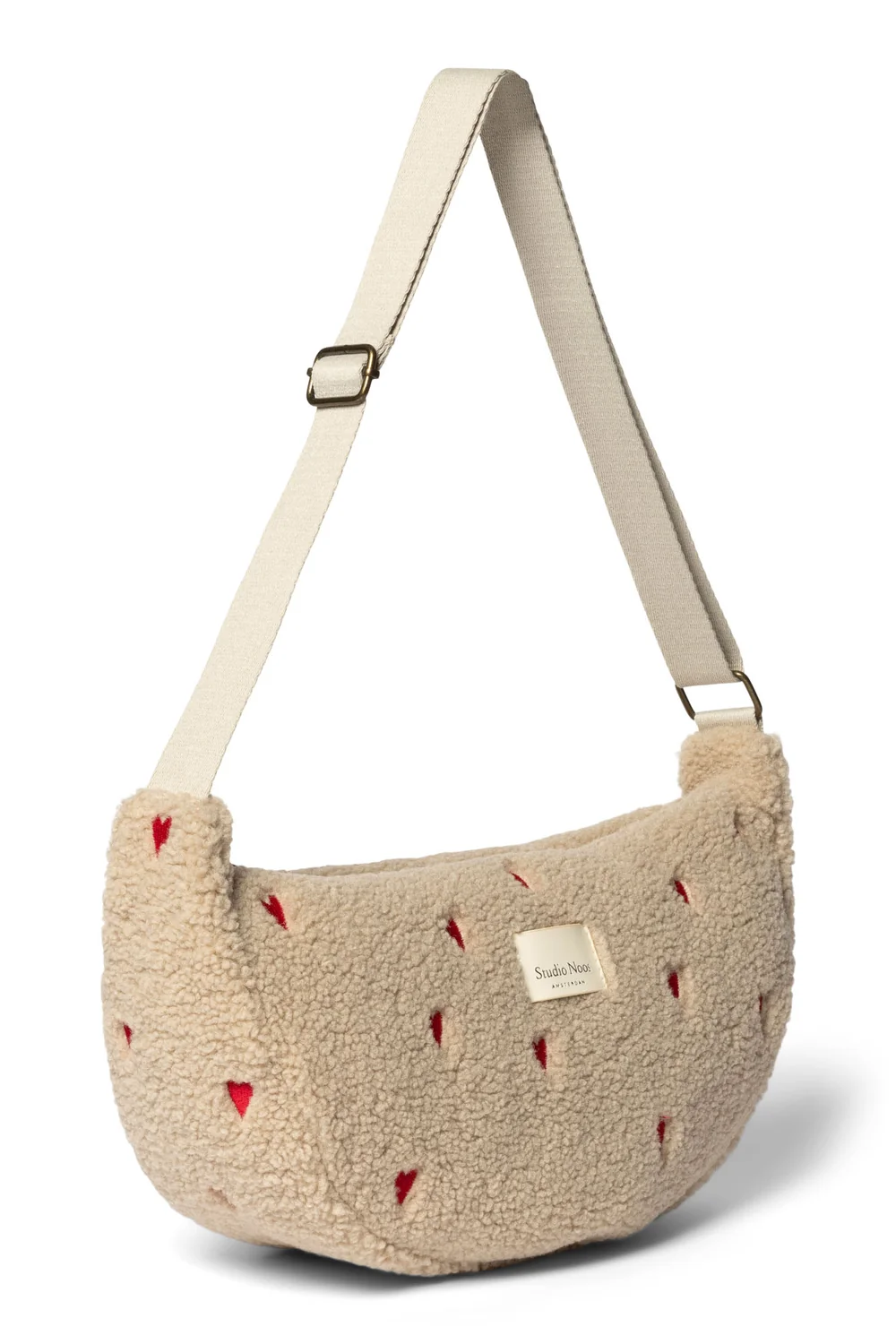 Matching Teddy Gift Set | Ecru Hearts