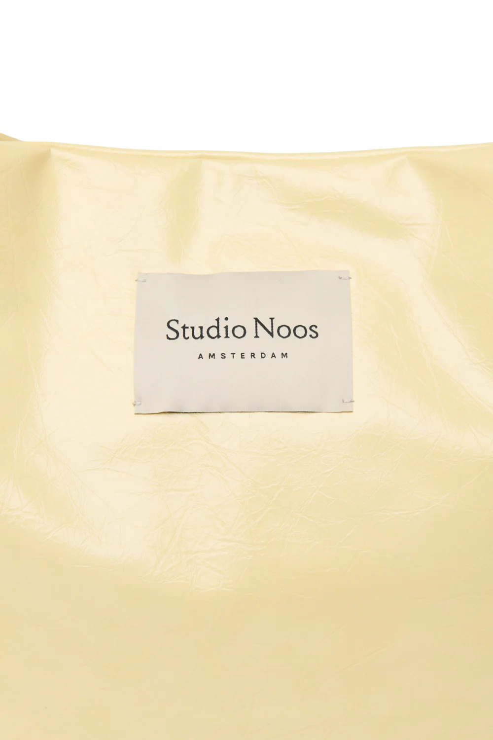 Vegan Leather Mom Bag | Butter Yellow