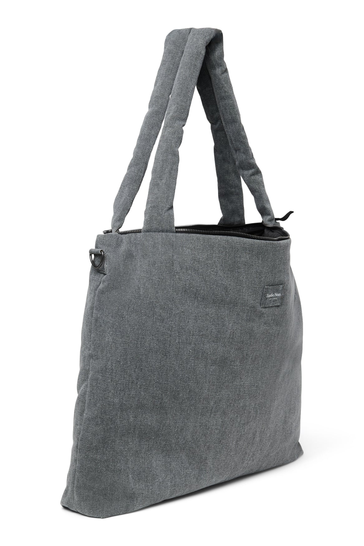 Denim Diaper Bag | Grey