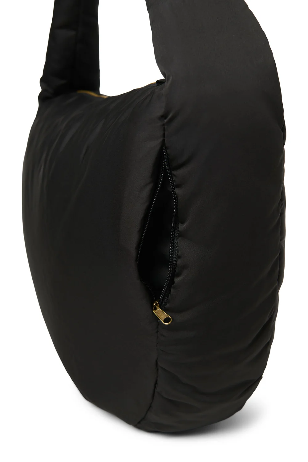 Puffy Cross Body Bag | Black