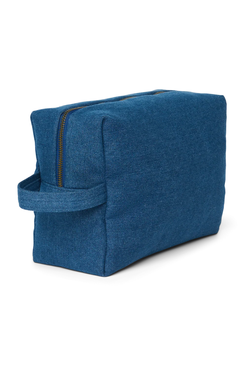 Denim Toiletry Bag | Dark Blue