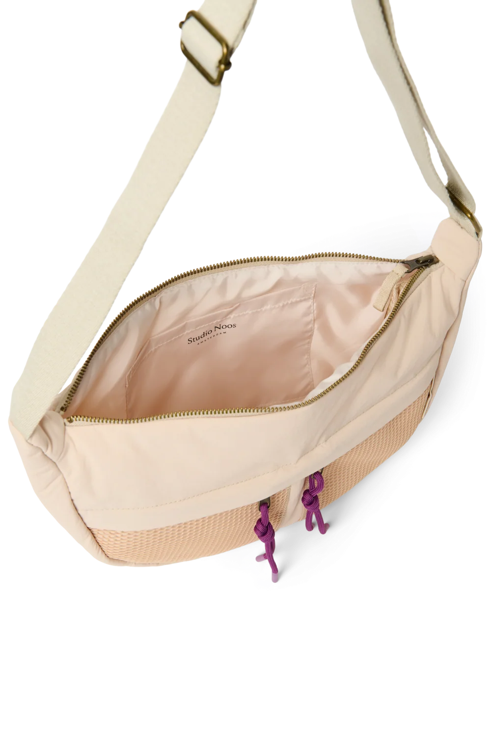 Patchwork Adult Fanny Pack | Oatmeal