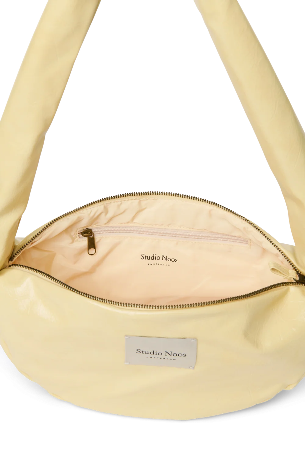 Vegan Leather Mini Cross Body Bag | Butter Yellow