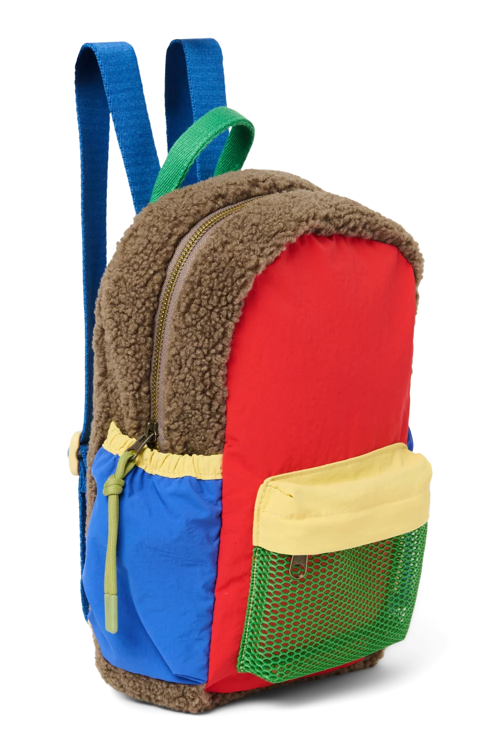 Patchwork Mini Backpack | Fiery Red
