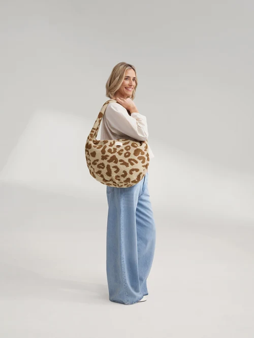 Teddy Cross Body Bag | Leopard