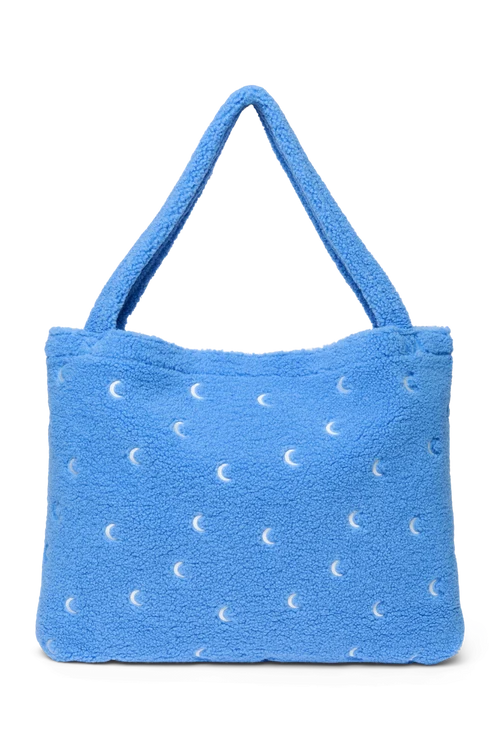 Teddy Mom Bag | Light Blue Moon
