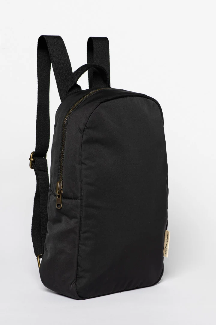 Puffy Mini Backpack | Black