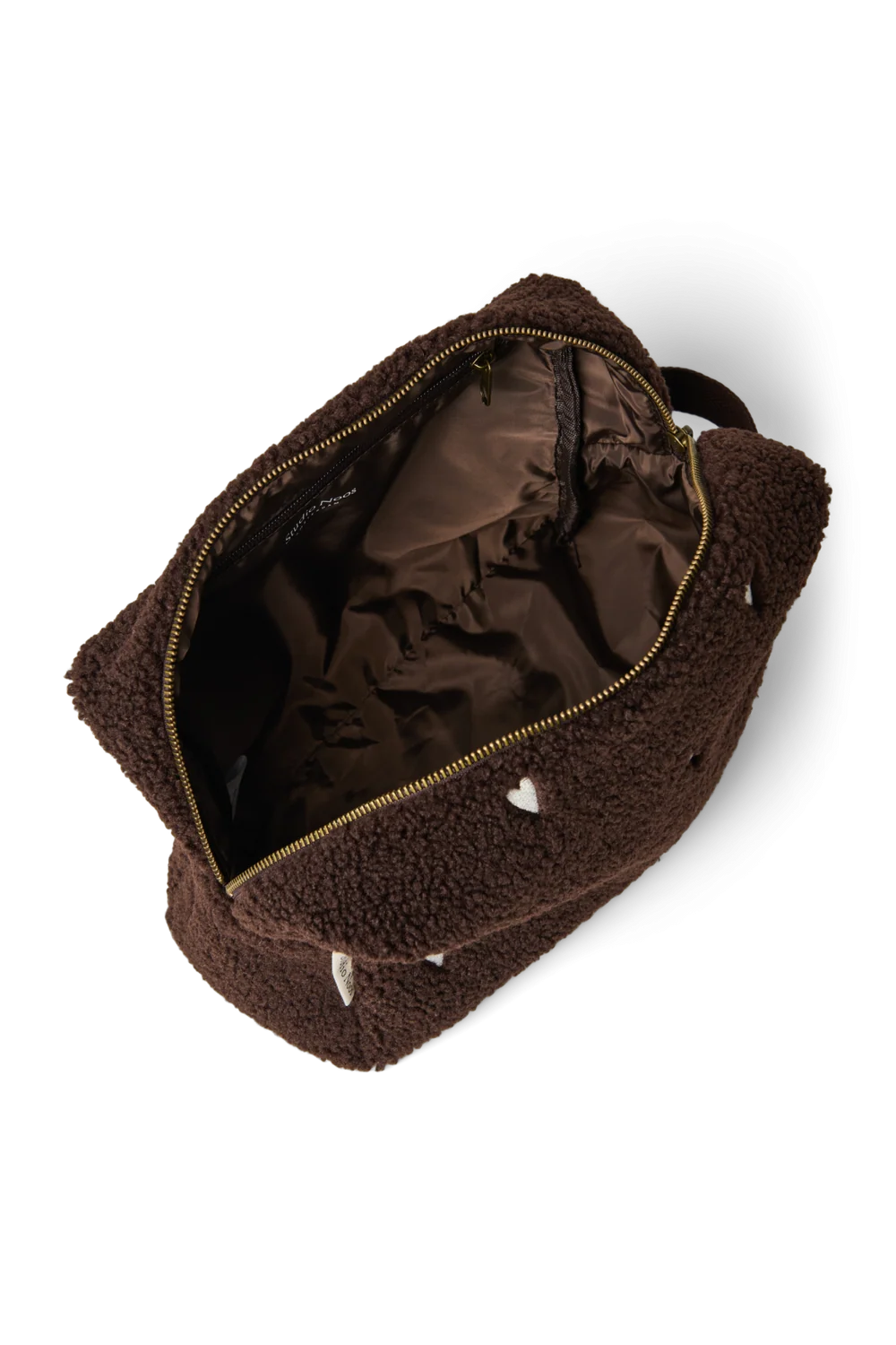 Teddy Toiletry Bag | Chocolate Hearts