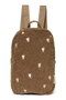 Teddy Mini Backpack | Brown Hearts