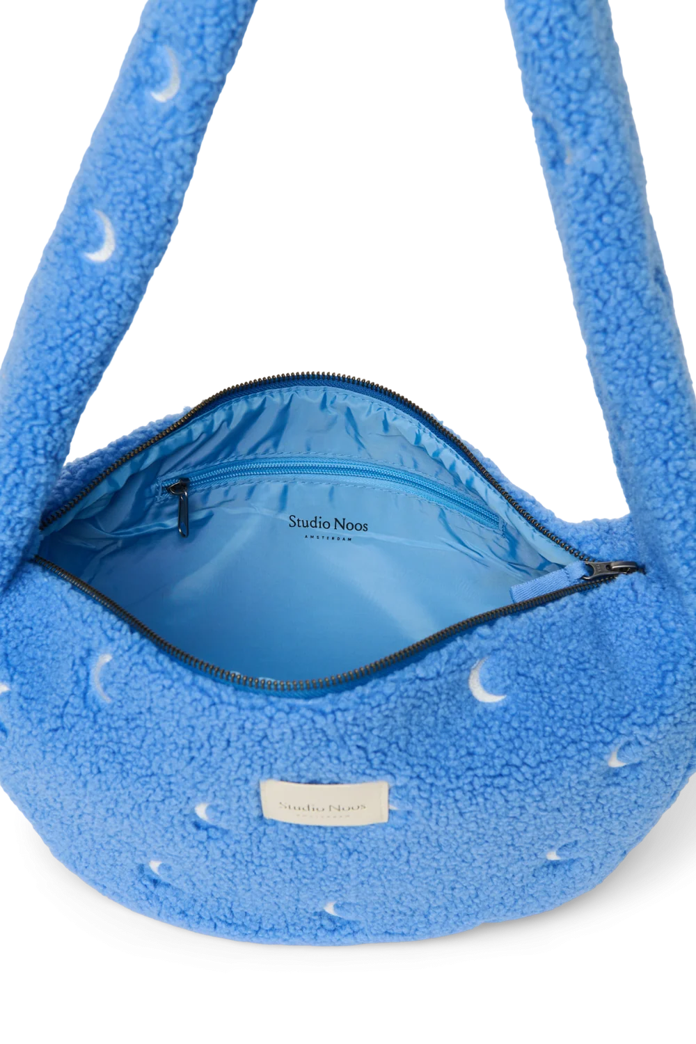 Teddy Mini Cross Body Bag | Light Blue Moon
