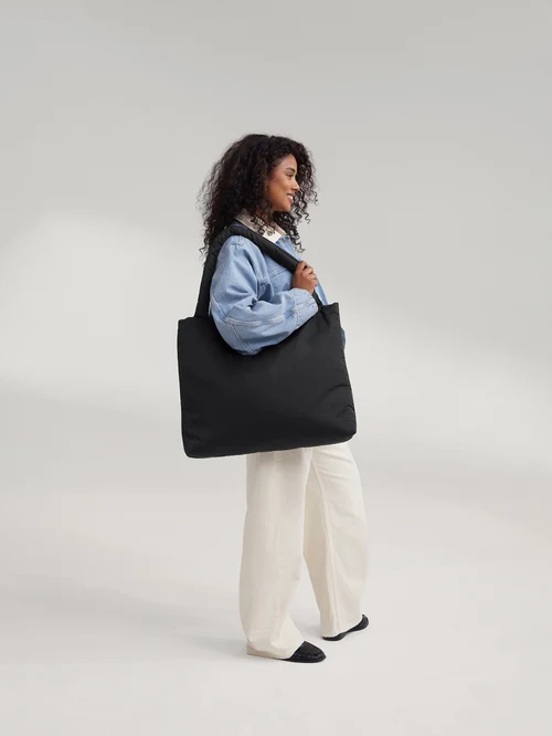Puffy Mom Bag | Black