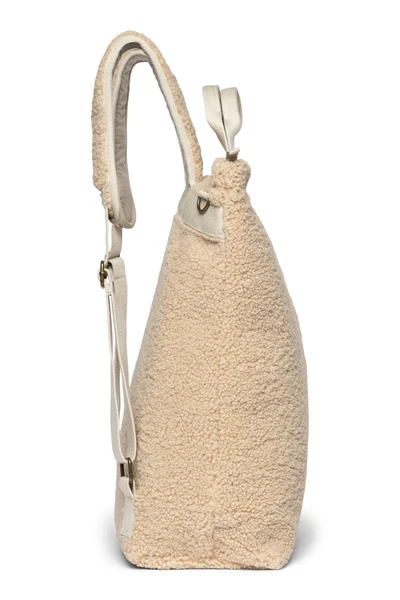 Teddy Adult Backpack | Ecru