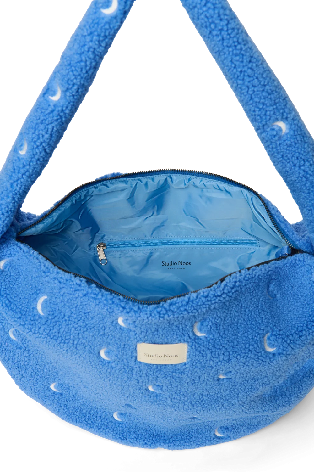 Teddy Cross Body Bag | Light Blue Moon