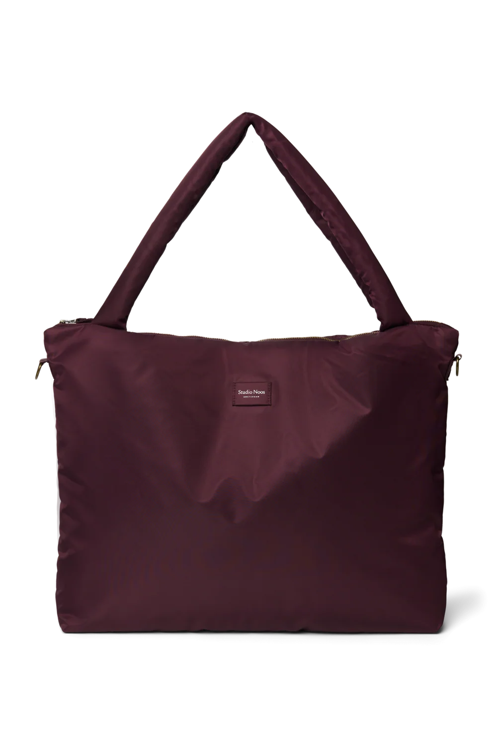 Technical Puffy Diaper Bag | Burgundy