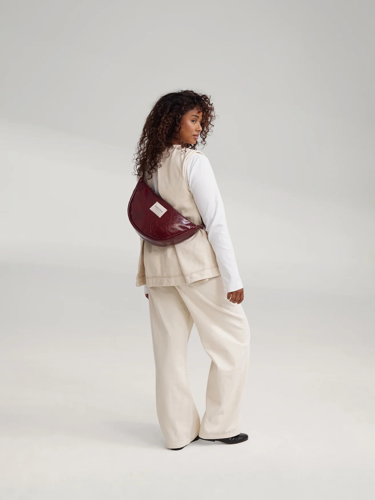 Vegan Leather Adult Fanny Pack | Burgundy