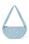 Denim Mini Cross Body Bag | Light Blue Hearts