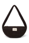 Flannel Chalkstripe Mini Cross Body Bag | Brown
