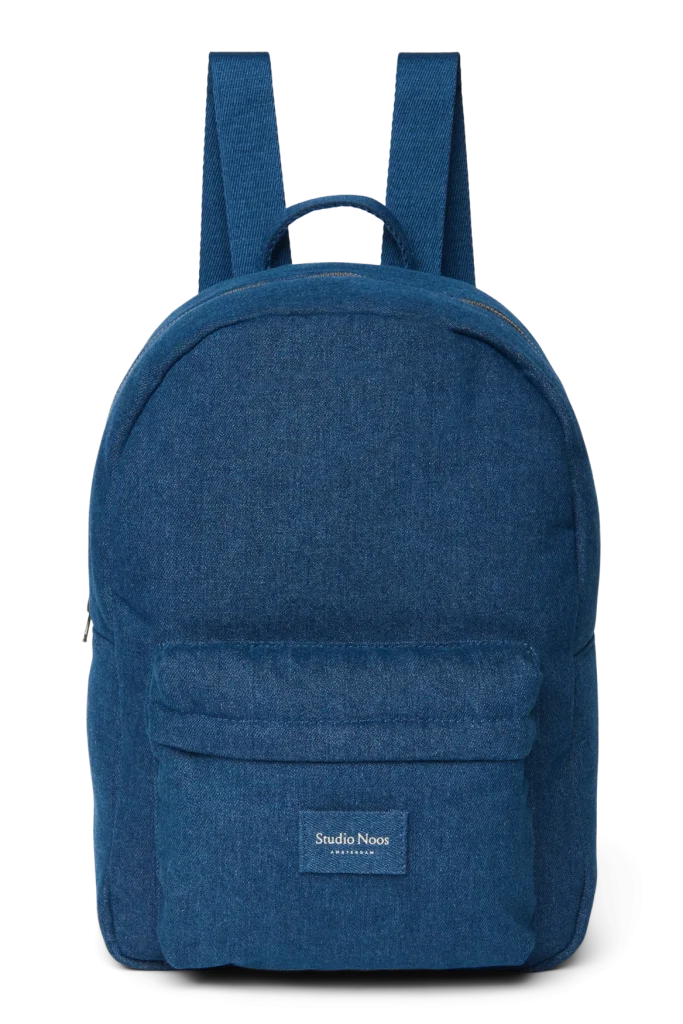 Denim Midi Backpack | Dark Blue