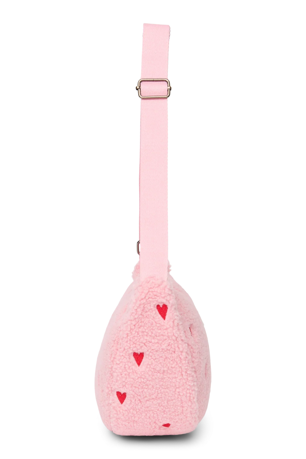 Teddy Adult Fanny Pack | Light Pink Hearts
