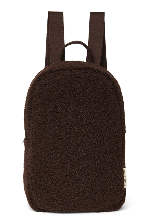 Teddy Mini Backpack | Chocolate