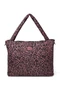 Puffy Diaper Bag | Red Leopard