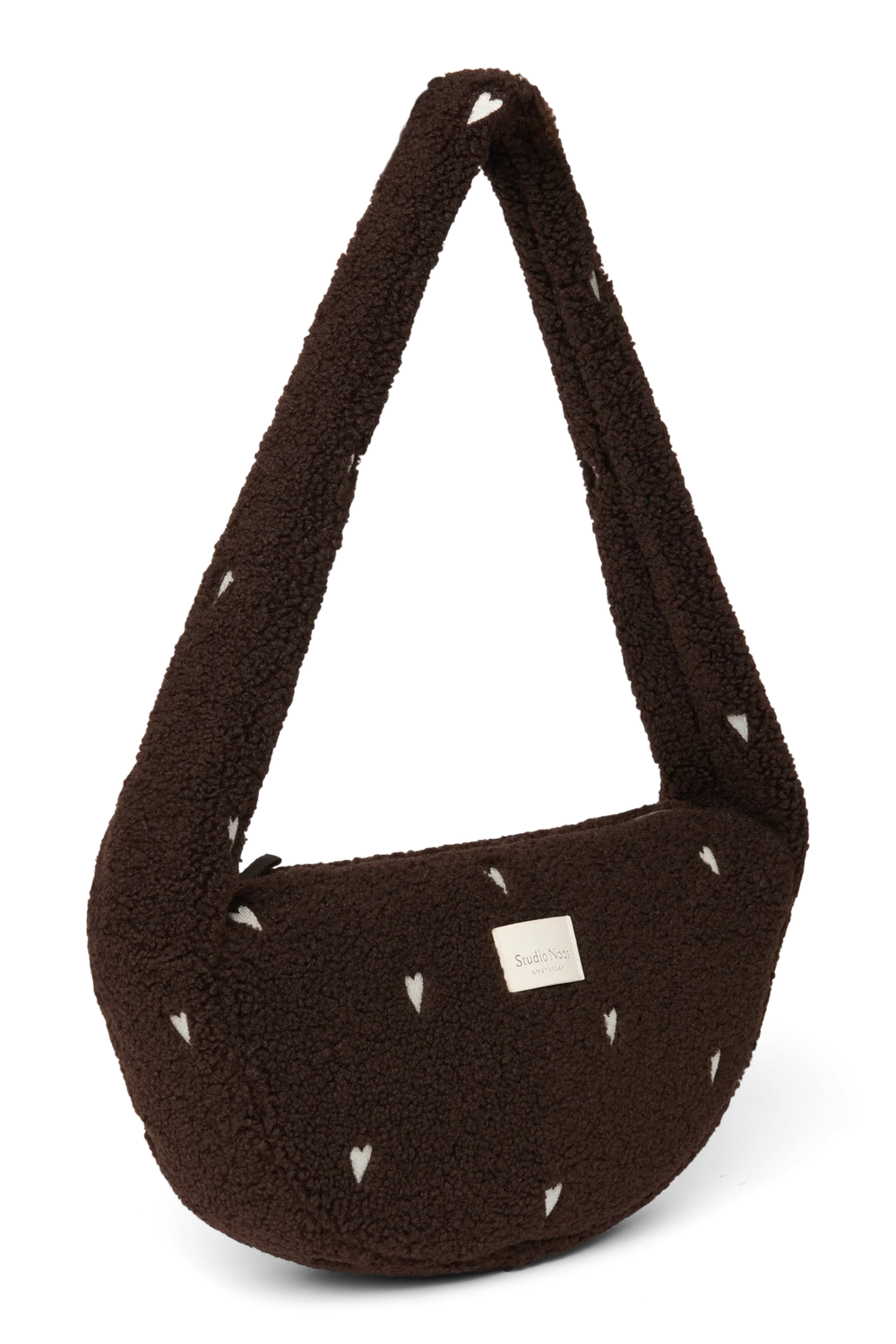 Teddy Mini Cross Body Bag | Chocolate Hearts