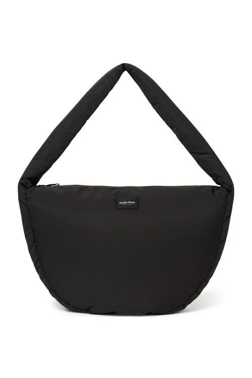 Puffy Cross Body Bag | Black