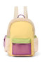 Patchwork Midi Backpack | Butter Yellow