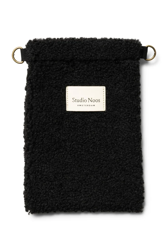 Teddy Phone Bag | Black