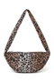 Soft Cotton Mini Cross Body Bag | Hazel Leopard