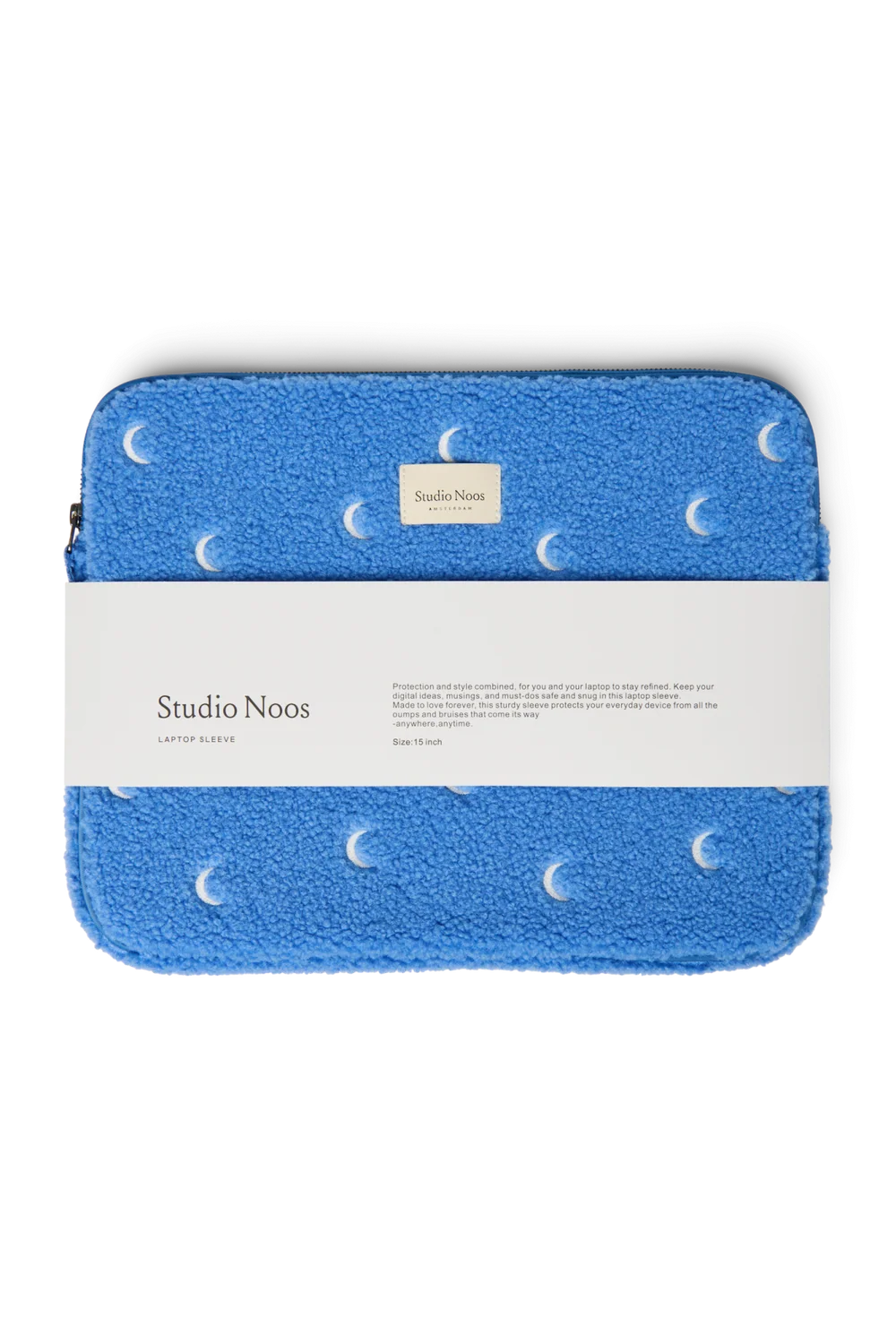 Teddy Laptop Sleeve 15 Inch | Light Blue Moon