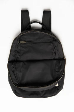 Puffy Mini Backpack | Black