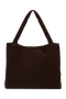 Rib Puffy Mom Bag | Dark Brown