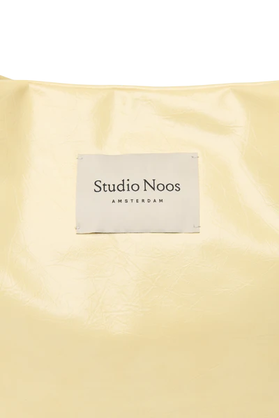 Vegan Leather Mom Bag | Butter Yellow