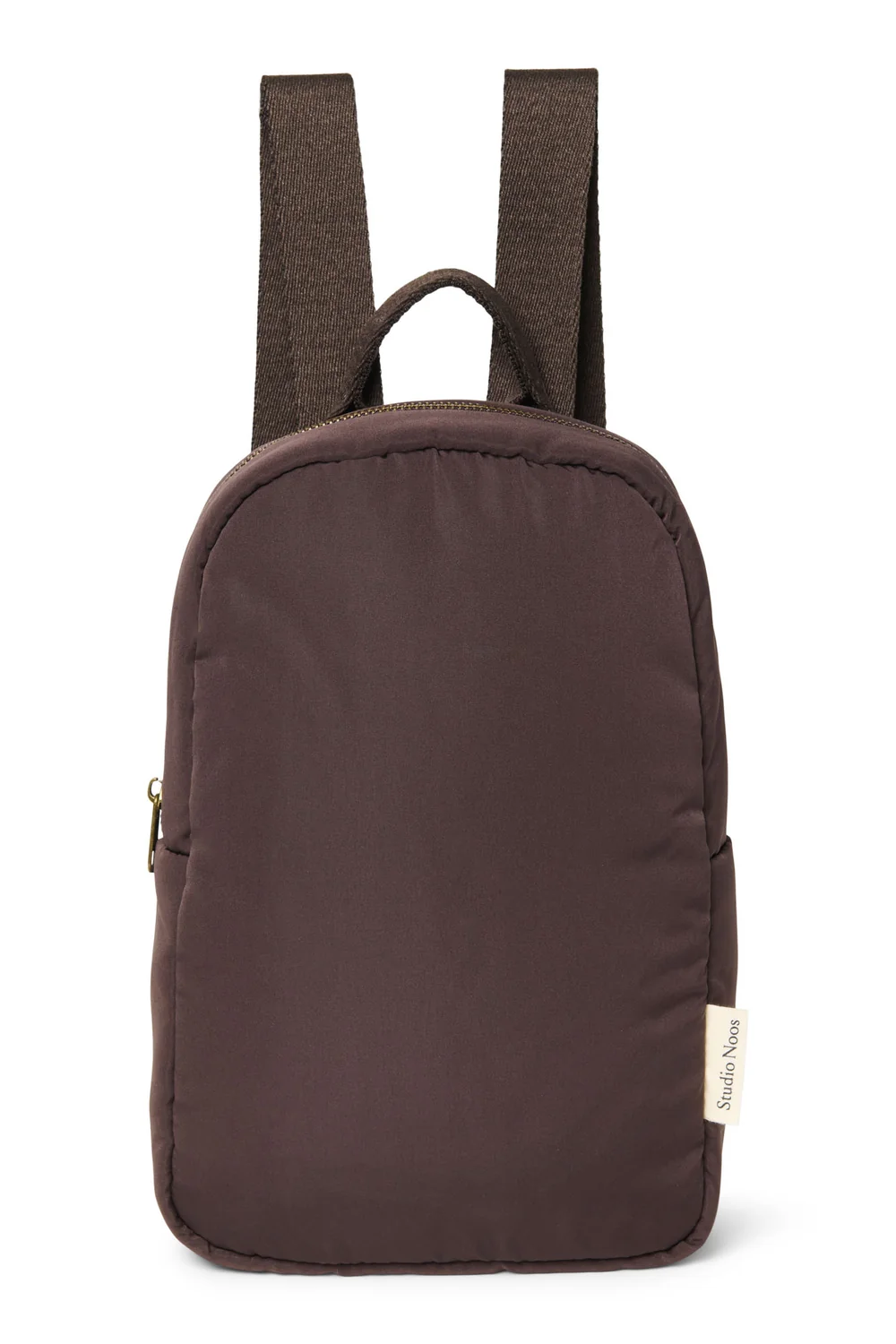 Puffy Mini Backpack | Brown