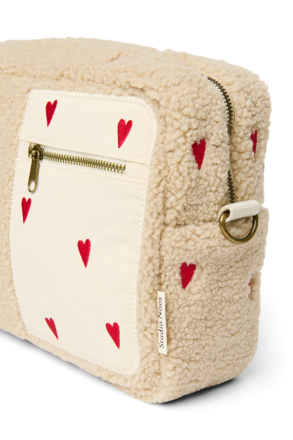 Teddy Stroller Organizer | Ecru Hearts