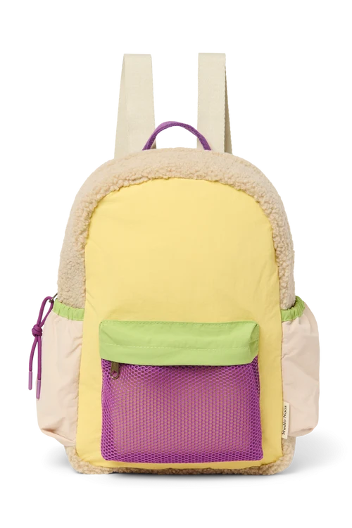 Patchwork Midi Backpack | Butter Yellow