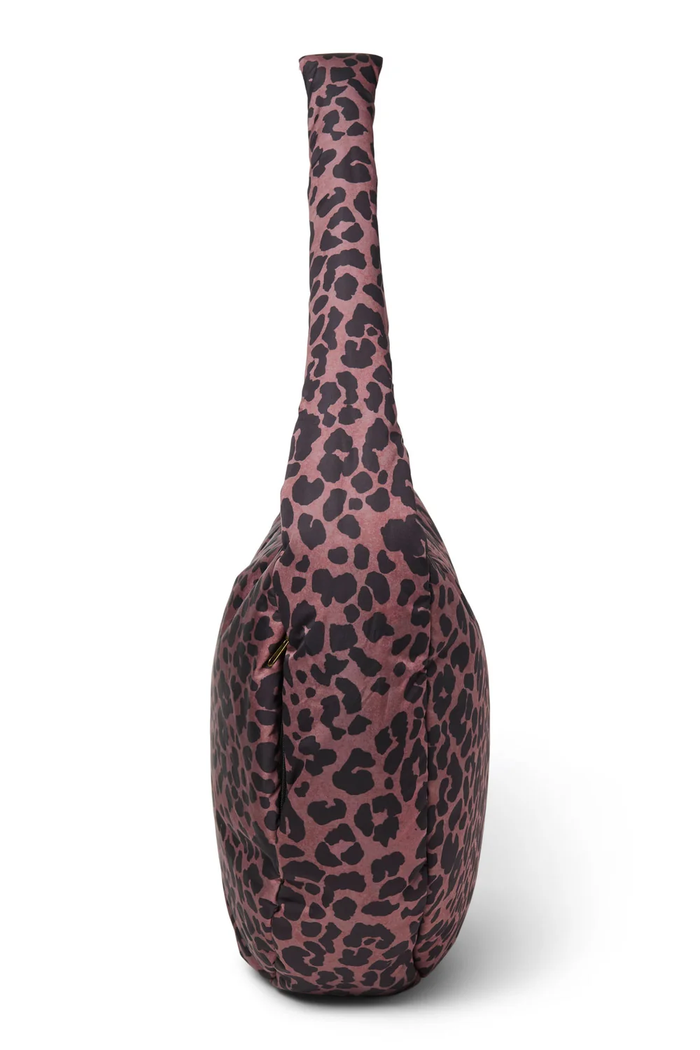 Puffy Cross Body Bag | Red Leopard